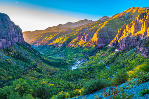 Beautiful Sunset Fall Hike in Telluride, Colorado