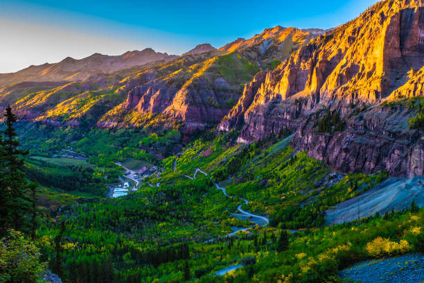 istock Beautiful Sunset Fall Hike in Telluride, Colorado 1036533420
