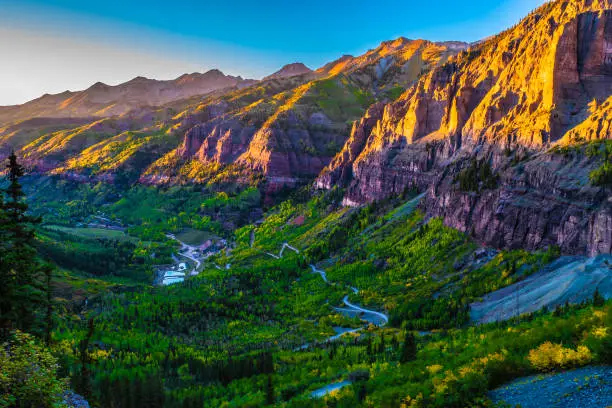 Photo of Beautiful Sunset Fall Hike in Telluride, Colorado