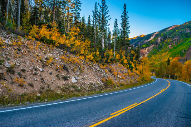 istock Beautiful Sunset Fall Hike in Telluride, Colorado 1036533484