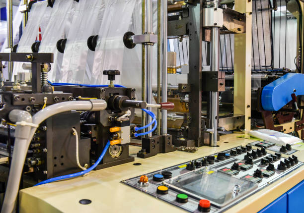 istock Production line Plastic bag Industrial 1036544848