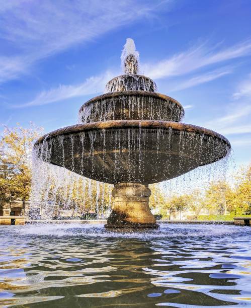 istock Water Fountain in Autumn 1036554158