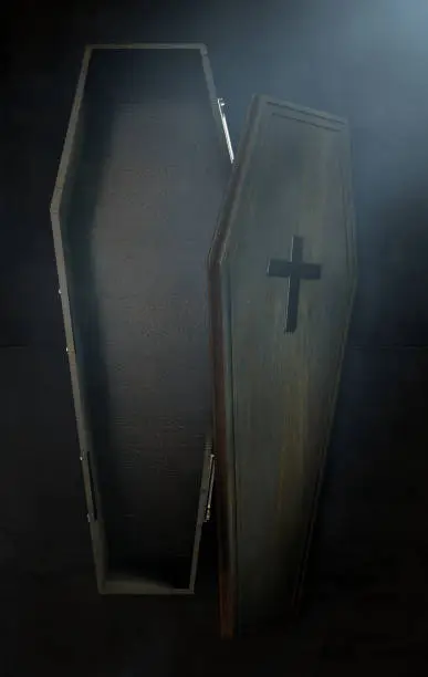 Photo of Open Coffin