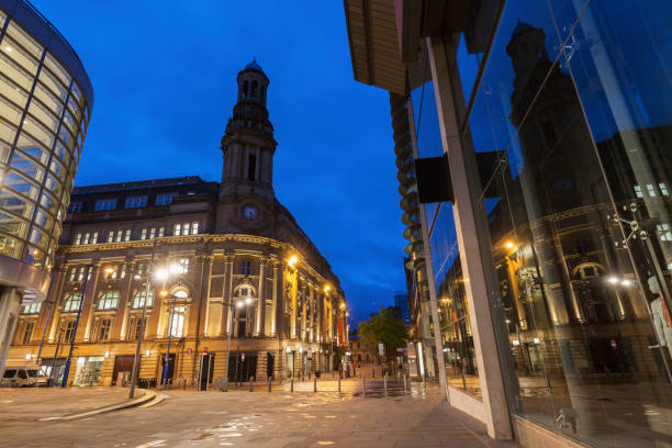 istock Architecture of Manchester at night 1036568322