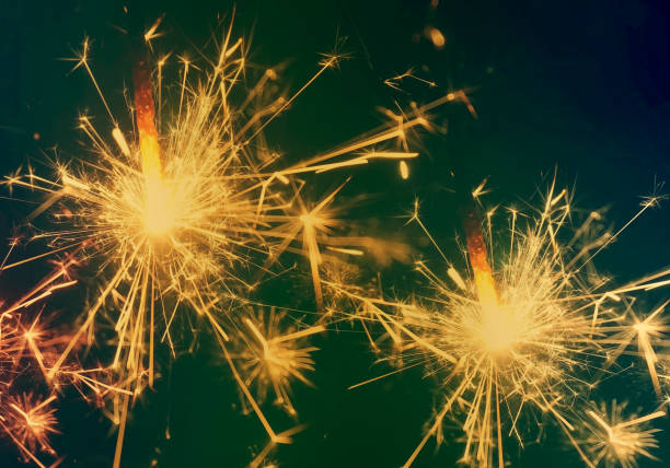 istock Vintage sparkle fire background. Winter holiday background. 1036582908