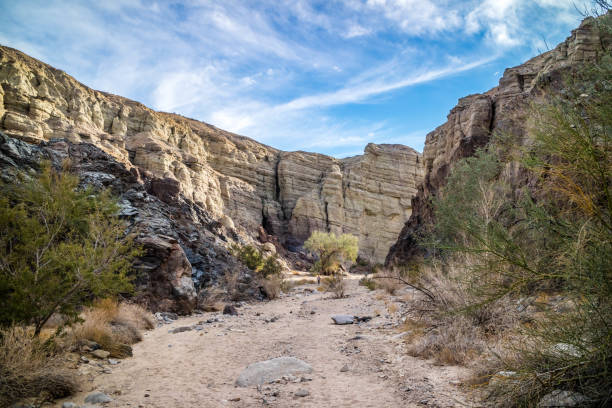 istock Mecca Hills in Ladder Hike at Palm Spring, California 1036625266