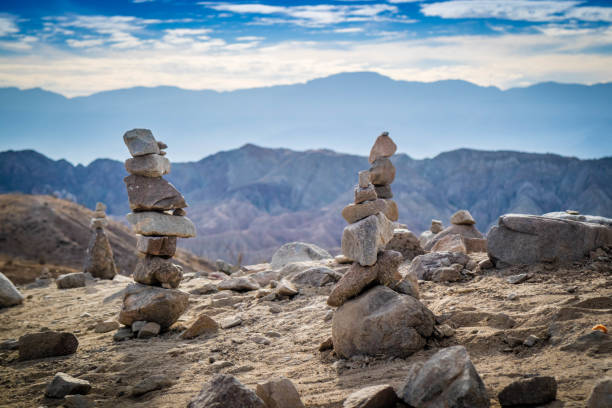istock Stacking Stones in Mecca Hills Palm Spring, California 1036625366