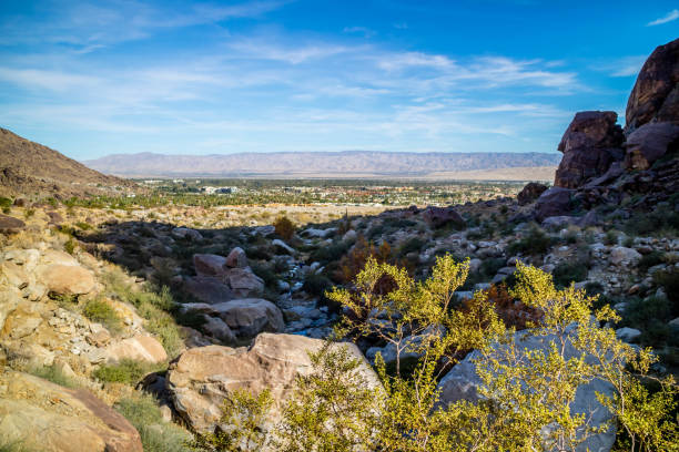 istock Tahquitz Canyon Hike Trail in Palm Spring, California 1036631966