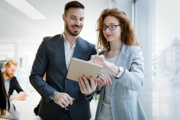 istock Business people working together on project and brainstorming in office 1036650196