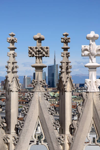 istock At the top of Milan Cathedral 1036655318