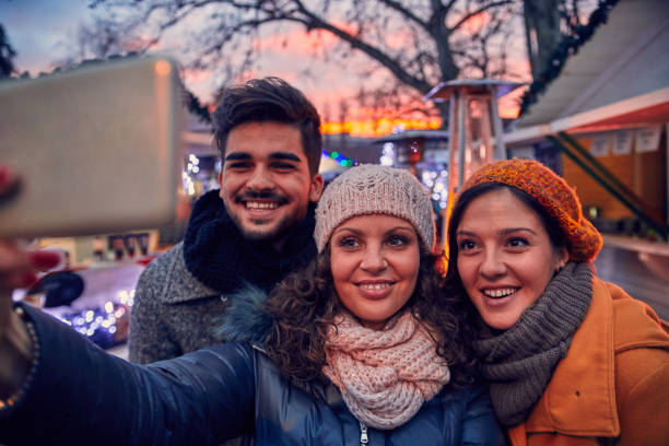 istock Enjoying Christmas Market 1036655686