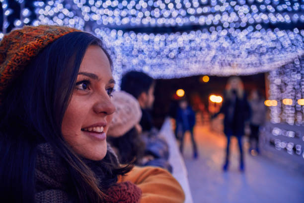 istock Woman On Ice Rink 1036665612