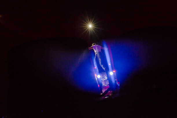 istock Circus performer in an acrobatic live act 1036671126