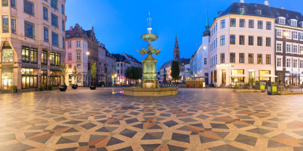 istock Stroget street, Amagertorv, Copenhagen, Denmark 1036701960