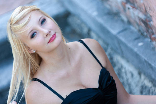 istock Blond Girl Prom 1036702696