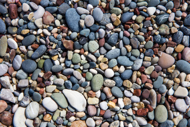 istock Closeup of the beach pebbles 1036711706