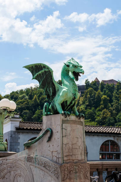 istock Dragon bridge in Ljubljana, Slovenia 1036724606