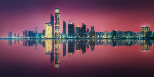 istock Panoramic view of Dubai Business bay, UAE 1036740562