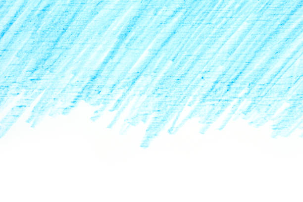 istock blue stroke pencil drawing sketch abstract art. 1036747676