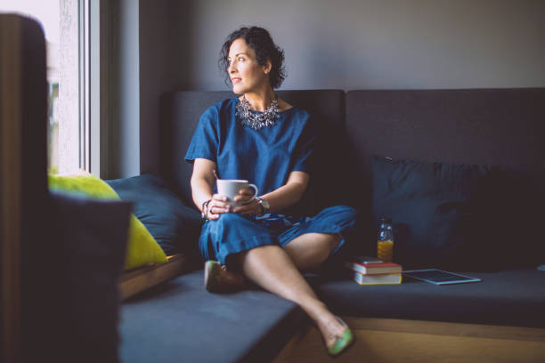 istock Businesswoman is taking a break 1036753518