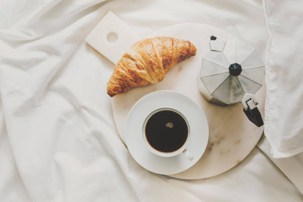 istock Tasty classic breakfast served in bed 1036811116