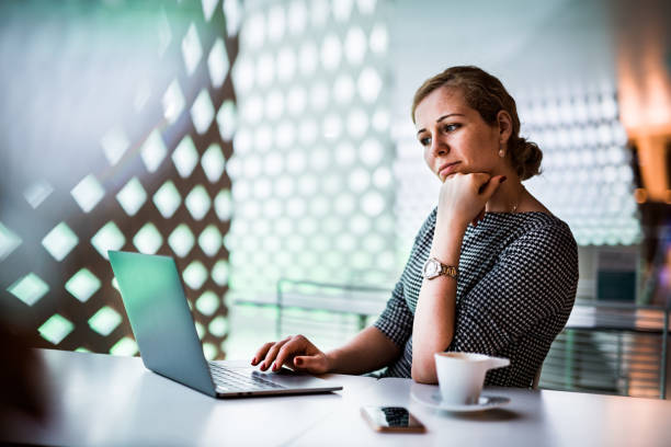 istock Working in modern office by manager of corporation. 1036822736