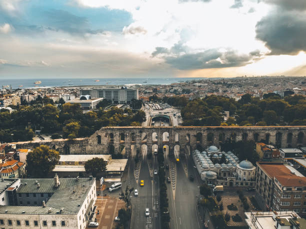 istock Aqueduct of City 1036832826