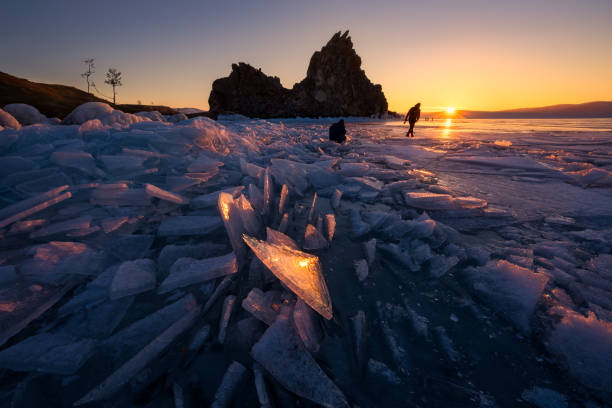 istock Shamanka Rock on Olkhon island 1036838132