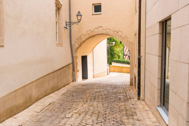 Luxembourg city street scen