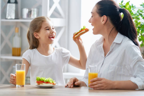 istock Happy family in the kitchen 1036857916