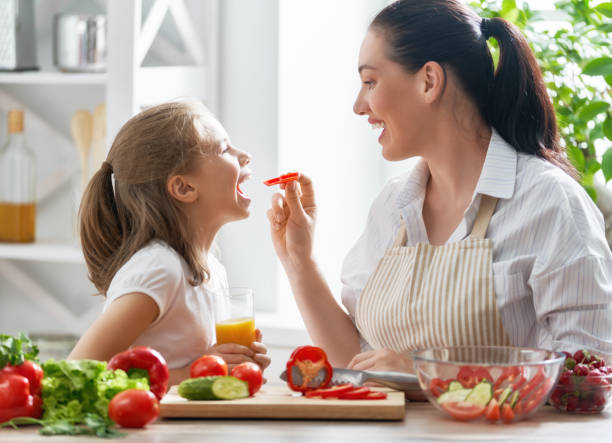 istock Happy family in the kitchen 1036857974