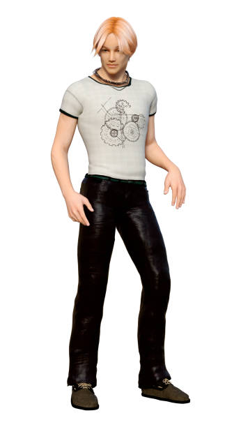 istock 3D illustration teenager boy on white 1036861204