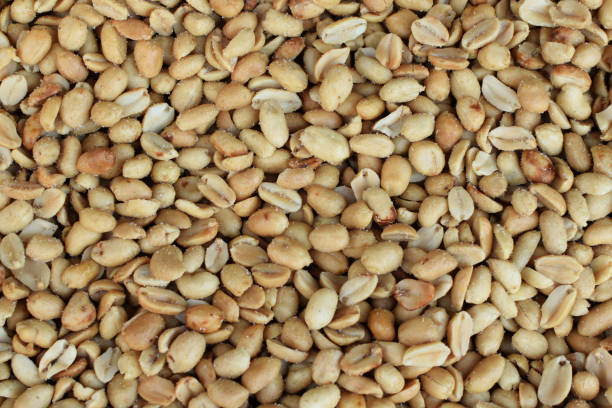 istock Salted roasted peeled peanuts snack 1036869950