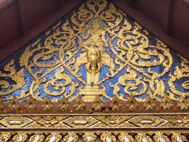 istock Gable of Thai Temple 1036886990