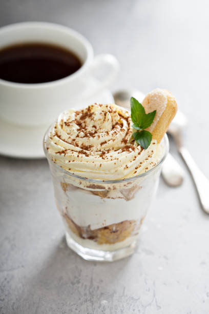 istock Tiramisu in a glass 1036890028