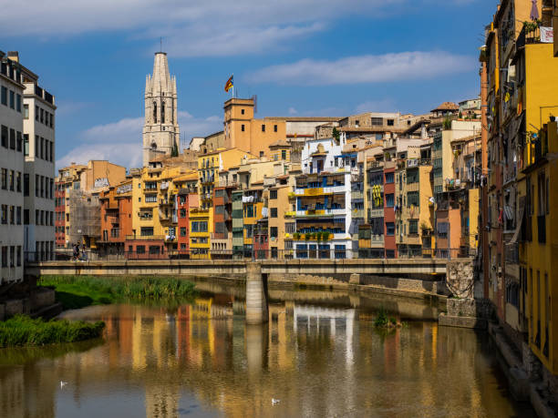 istock Riverside houses in Girona's Old quarter 1036909536