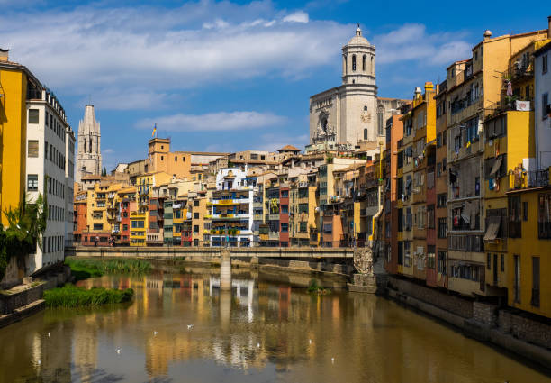 istock Riverside houses in Girona's Old quarter 1036910196