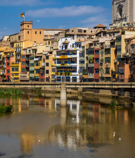 istock Riverside houses in Girona's Old quarter 1036910570