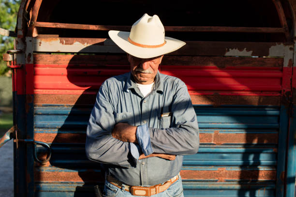 istock Senior mexican man leaning with head down 1036921484