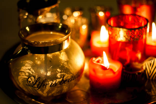 istock Life is beautiful candlelight 1036930476