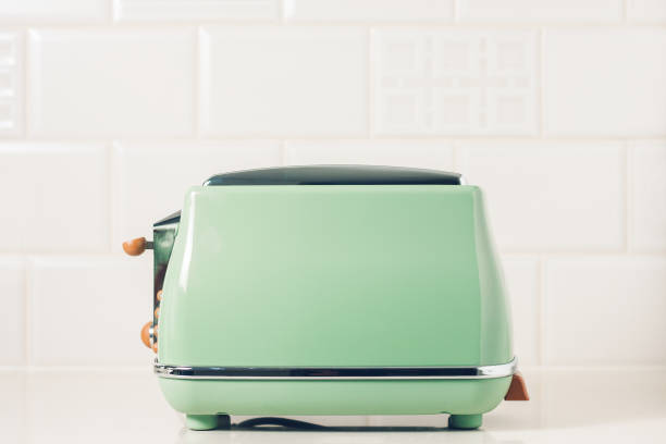 istock Toaster in vintage style closeup 1036955900