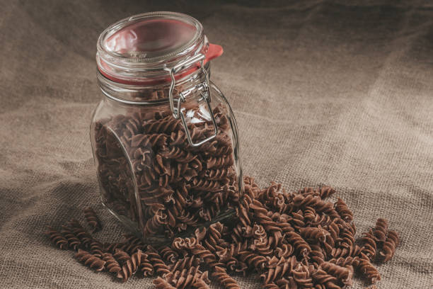 istock Stock fusilli pasta in the kitchen 1036961272