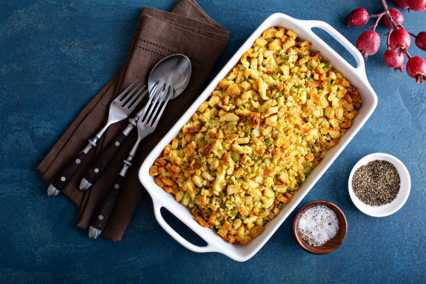 istock Traditional stuffing for Thanksgiving or Christmas 1036966020