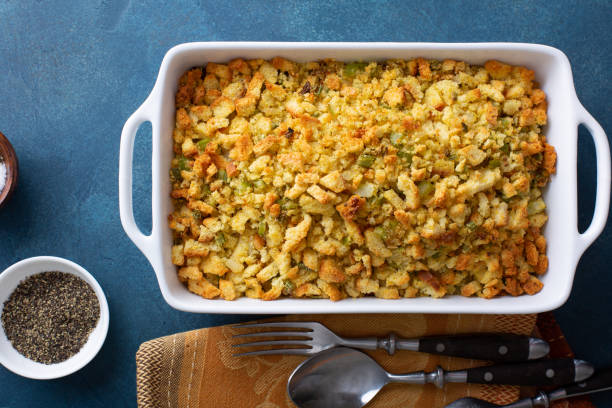 istock Traditional stuffing for Thanksgiving or Christmas 1036966022