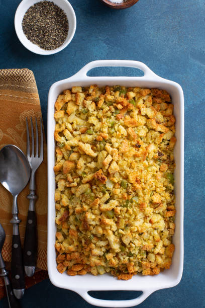 istock Traditional stuffing for Thanksgiving or Christmas 1036966036