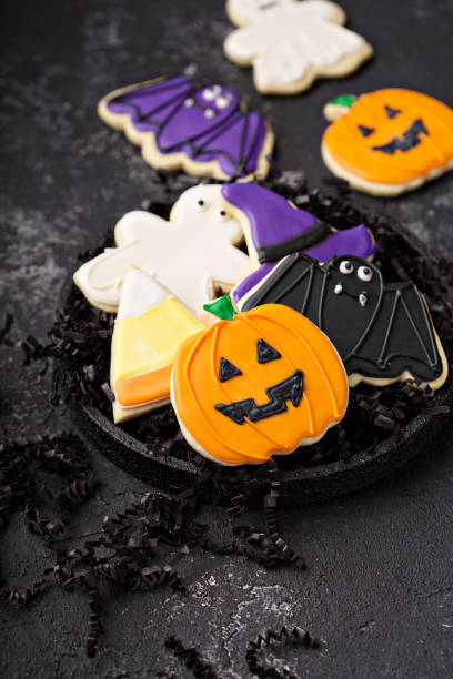 istock Halloween cookies decorated with royal icing 1036970324