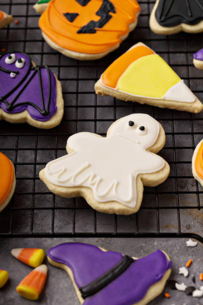 istock Halloween cookies decorated with royal icing 1036970456