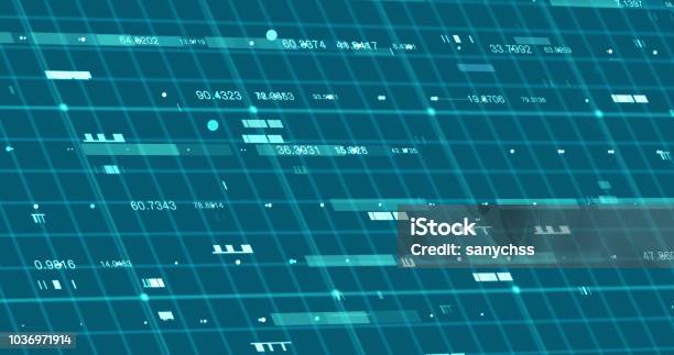 Geocomputing Background Image Abstract Digital Data Background 3d Rendering Stock Photo - Download ...