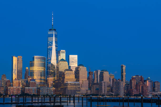 istock View to Manhattan Skyline from New Jersey. 1036995362