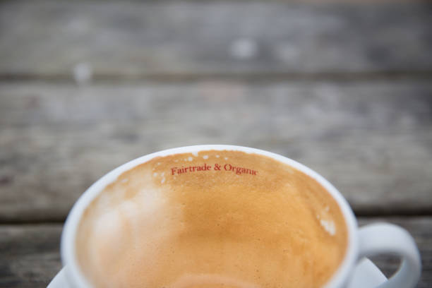 istock Fair trade and organic coffee cup 1037002926